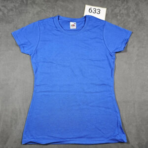 Fruit of the Loom Lady-Fit T-Shirt Royalblau – Größe S | 633