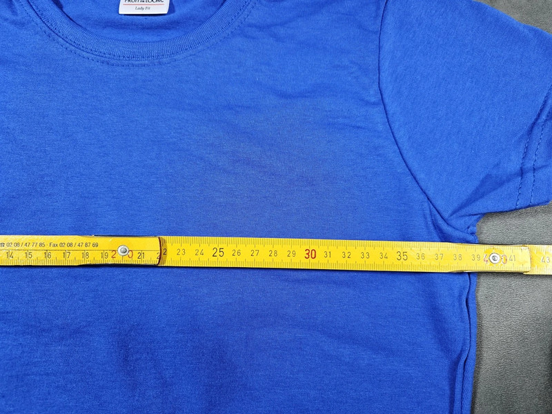 Fruit of the Loom Lady-Fit T-Shirt Royalblau – Größe S | 633