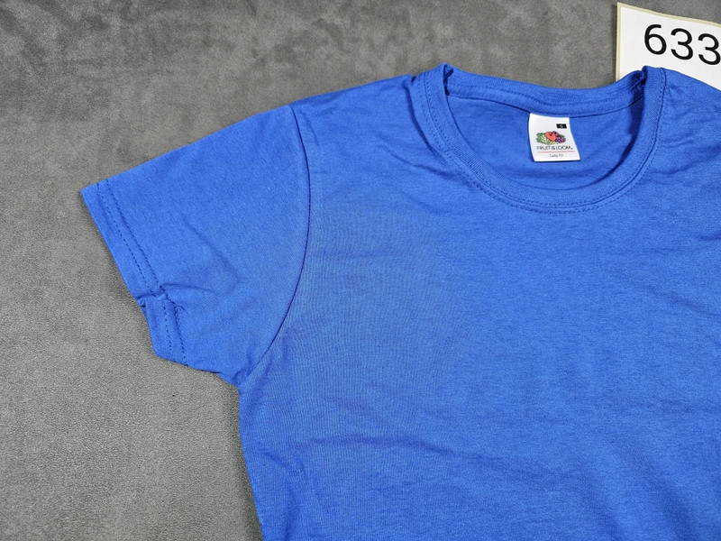 Fruit of the Loom Lady-Fit T-Shirt Royalblau – Größe S | 633