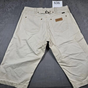 Wrangler Herren Bermuda Shorts Beige – Größe ca. W40 L28