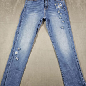 Desigual Jeans – Blumenstickerei – W30/L30 – Slim Fit Damenjeans| 176