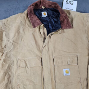 Carhartt Work Jacket Winter– 3XL Tall – Vintage Duck Canvas | 652
