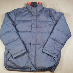 Nautica Winterjacke / Puffer Jacket – Navy/Orange – Größe L | 481