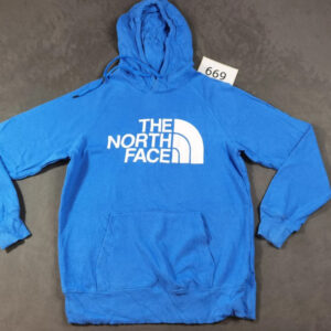 The North Face Hoodie – Damen S – Blau – Logo Kapuzenpullover | 669