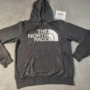 The North Face Hoodie – Größe S – Schwarz – Logo Print | 683