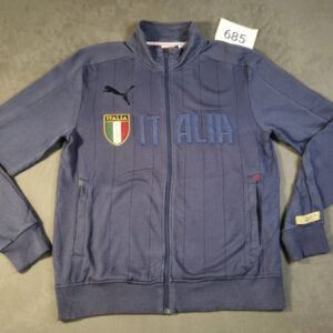 Puma Italia FIGC Track Jacket – Größe L – Navy – Sammlerstück | 685