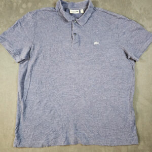 Lacoste Herren Polo – Regular Fit – Blau Meliert – Größe XL | 558