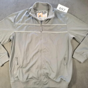 Atlas For Men Fleece-Sweatjacke – Größe XL – Grau – Expedition Style | 697