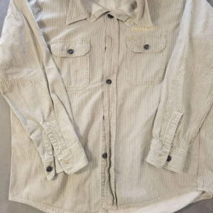 Vintage DieselCo Workwear – Gestreiftes Overshirt / Hemd – XL | 735