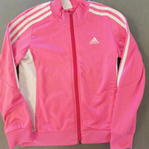 adidas Trainingsjacke – Größe 140 – Pink/Weiß | 726