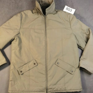 Herren Winterjacke – Größe L – warm gefüttert – Beige | 803