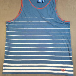 Adidas Originals Tanktop – Blau/Weiß – Größe M | 720