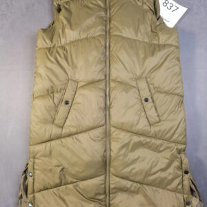 Vero Moda Damen Steppweste Lang – Khaki – Größe S|837