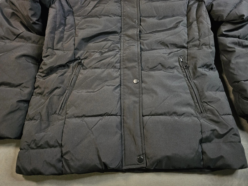 Egret Damen Winterjacke – Schwarz – Größe L | W11769