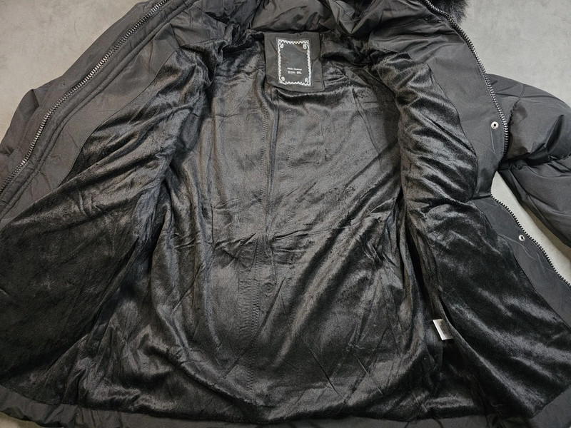 Egret Damen Winterjacke – Schwarz – Größe L | W11769