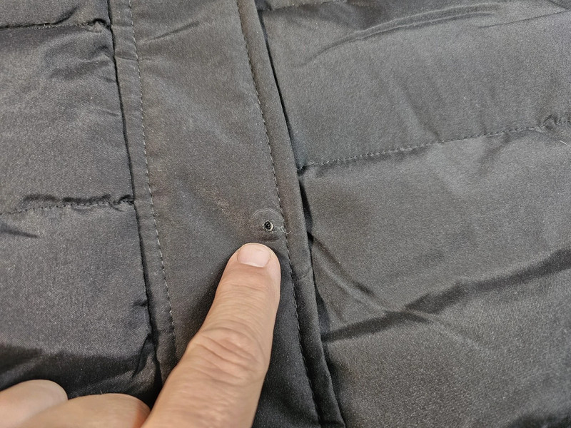 Egret Damen Winterjacke – Schwarz – Größe L | W11769