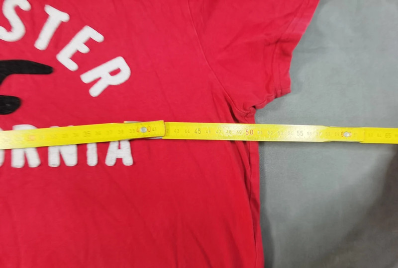 Hollister California T-Shirt Herren – Rot – Größe L | 739