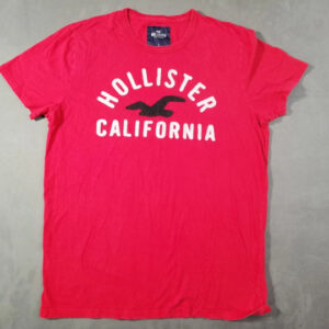 Hollister California T-Shirt Herren – Rot – Größe L | 739
