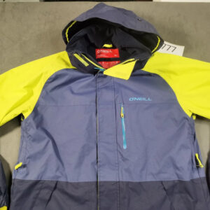 O’Neill Snowboard- & Skijacke Herren – Blau/Gelb – Größe L – Waterproof | 777