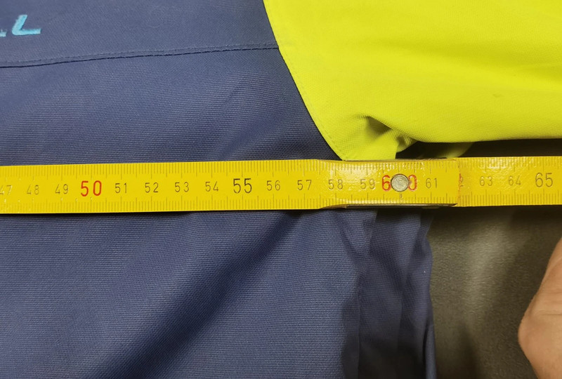 O’Neill Snowboard- & Skijacke Herren – Blau/Gelb – Größe L – Waterproof | 777