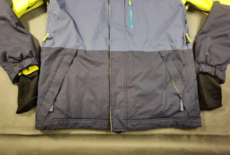 O’Neill Snowboard- & Skijacke Herren – Blau/Gelb – Größe L – Waterproof | 777