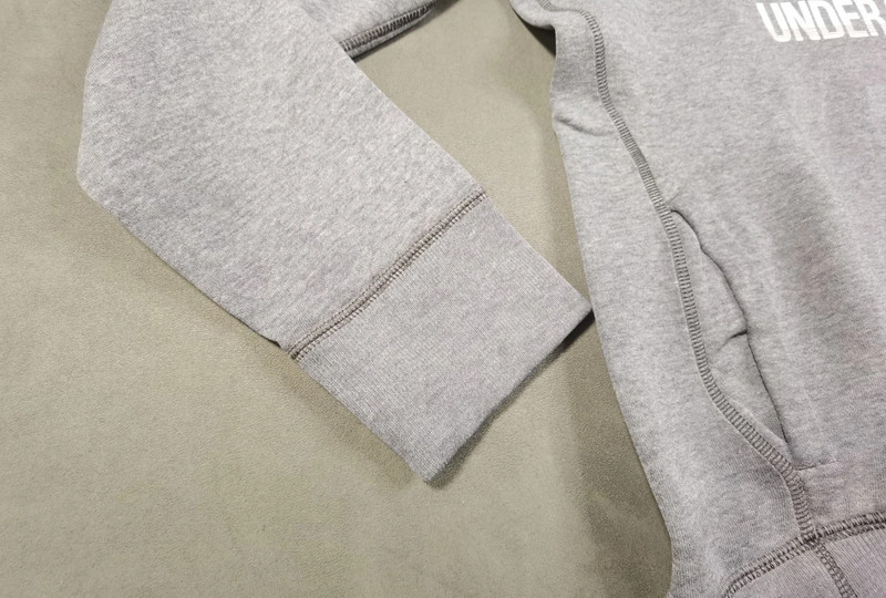 Under Armour Herren Hoodie Grau Kapuzenpullover Logo Größe M | 751