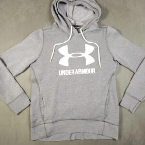 Under Armour Herren Hoodie Grau Kapuzenpullover Logo Größe M | 751
