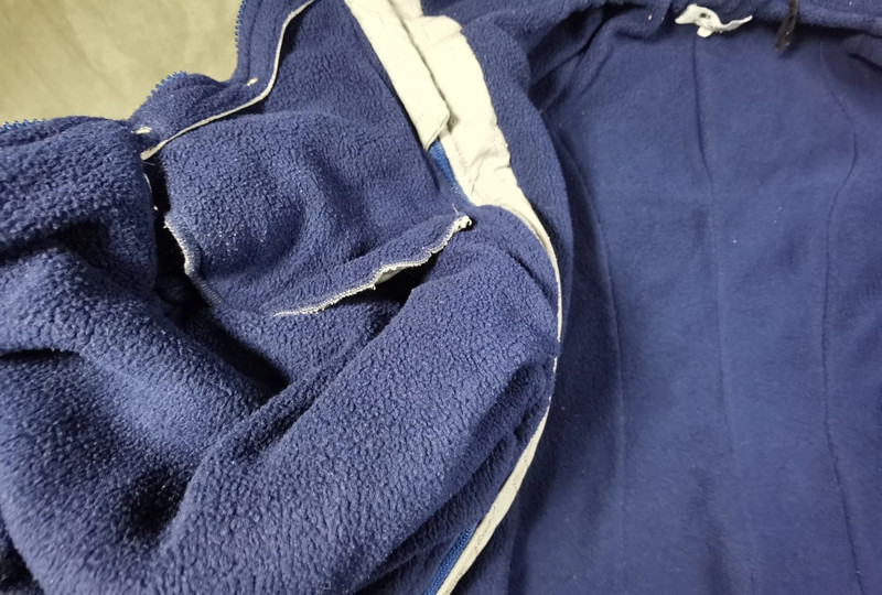 Viva la Mama Winterwind Umstands- & Stilljacke – Damen – Grau/Blau – Größe M | 850