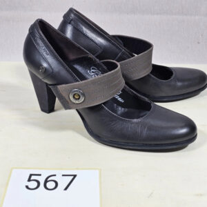 G-Star RAW Damen Pumps High Heels schwarz Leder – EU 40 | 567