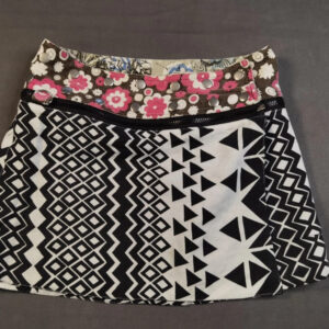 ZAND Amsterdam Rock / Minirock – Muster Mix – Handgemacht – XS–S | 880