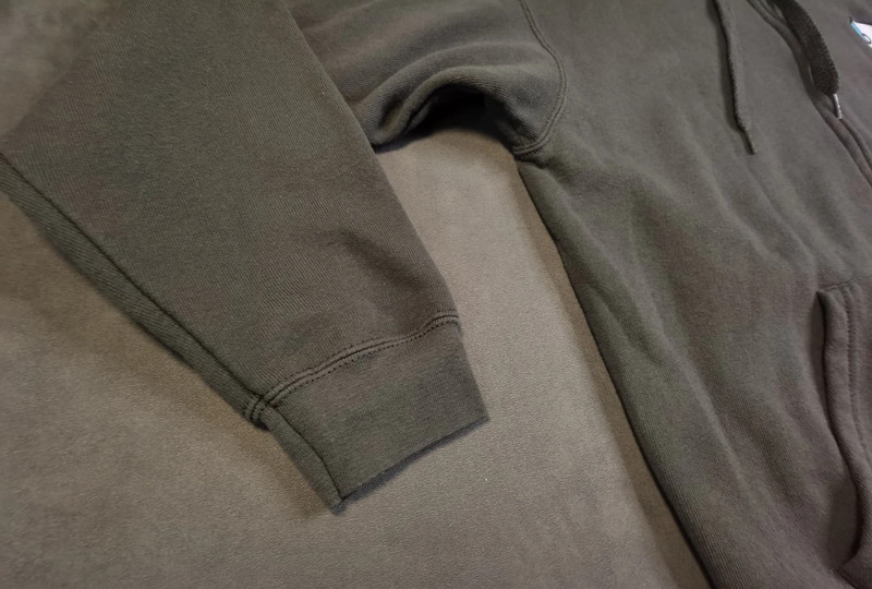 Fruit of the Loom Zip Hoodie – Grau – L – Kapuzenjacke mit Stickerei | 870