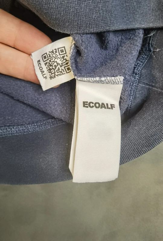 ECOALF nachhaltiges Sweatshirt | Bio & Recycling Baumwolle | Blau | Gr. 16 / XS–S | 871