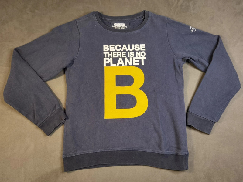 ECOALF nachhaltiges Sweatshirt | Bio & Recycling Baumwolle | Blau | Gr. 16 / XS–S | 871
