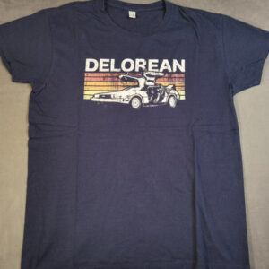 Pampling DeLorean T-Shirt | Back to the Future | L Unisex | Baumwolle | 887