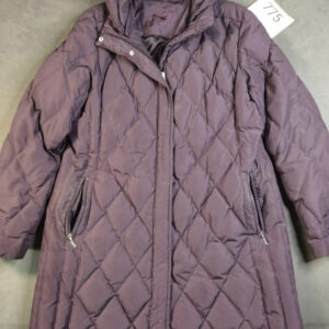 Cassani Daunenmantel | Steppmantel mit Kapuze | Lila | Damen | 775