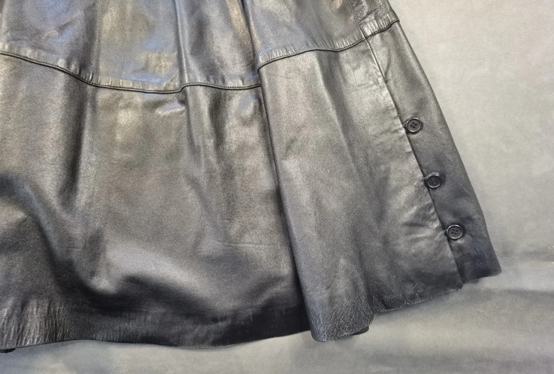 Pollini Damen Lederjacke Echtleder Gr. 42 Schwarz | Wattiert | Original | 798