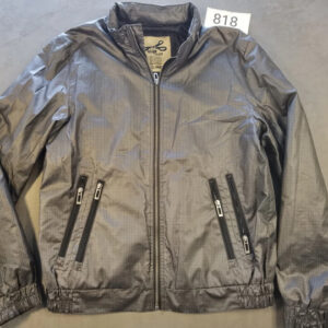 Herren Übergangsjacke Grau – Leicht, Reißverschluss, Größe M | 818