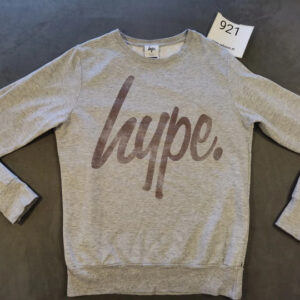 Herren Sweatshirt Grau – Hype – Logo Print – Größe S | 921