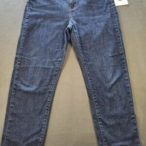 Uniqlo Jeans Damen Boyfriend Straight High Rise Blau | 899