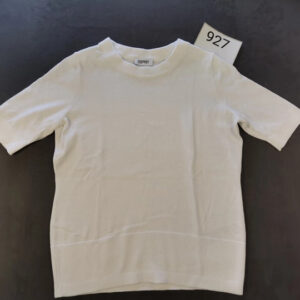 Esprit Damen Kurzarm Pullover | Gr. XS | Weiß | Feinstrick | 927