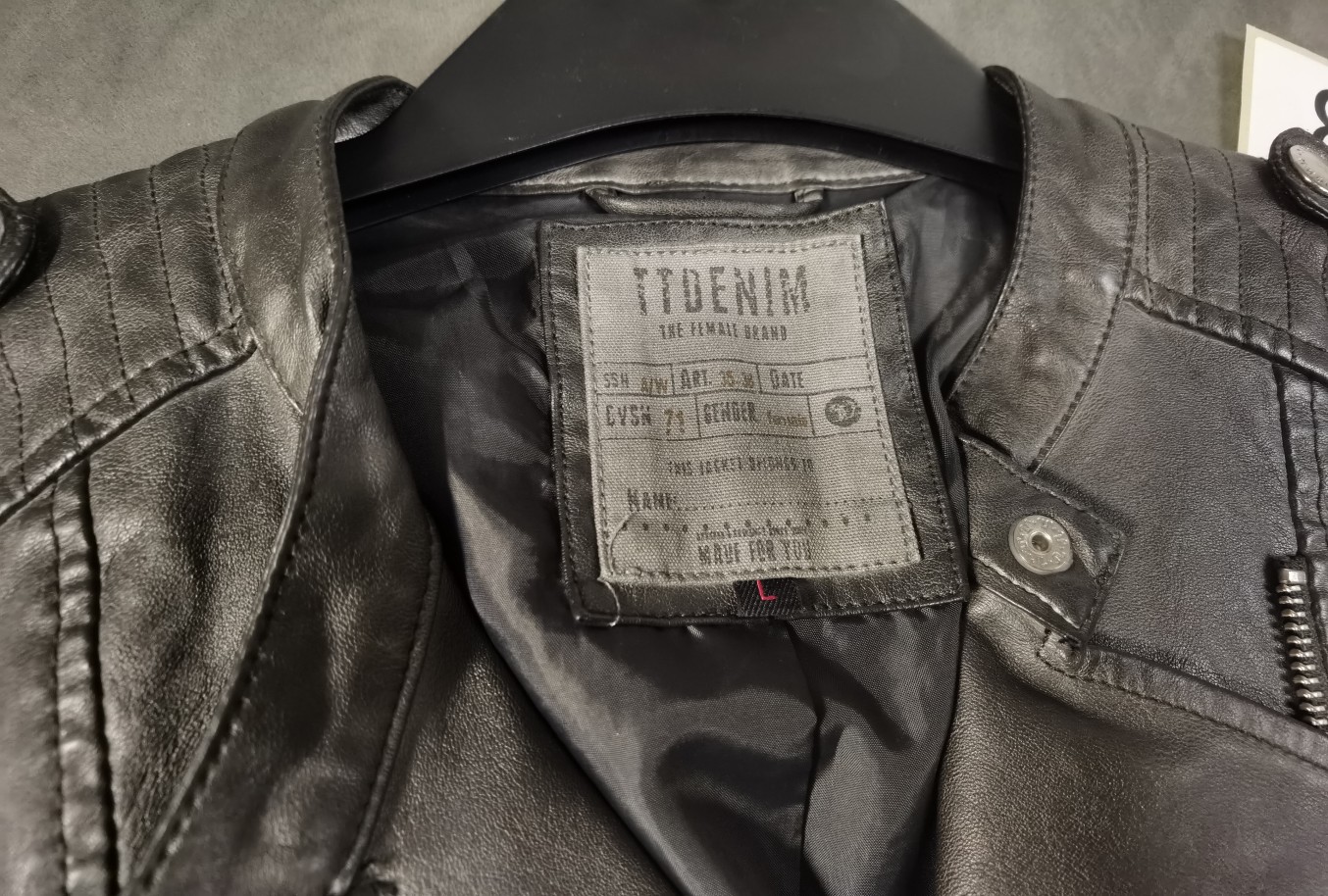 TTDenim Tom Tailor Biker Jacke gr. L – Bild 5