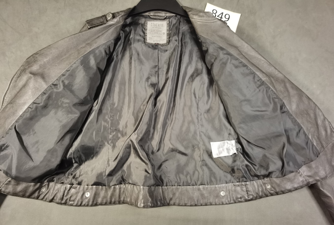 TTDenim Tom Tailor Biker Jacke gr. L – Bild 2