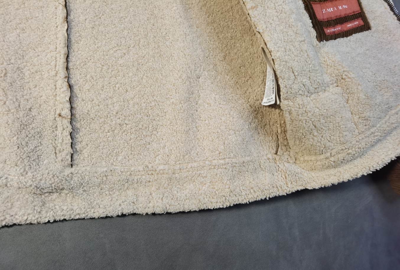 Zara Man Cord Jacket – Bild 7