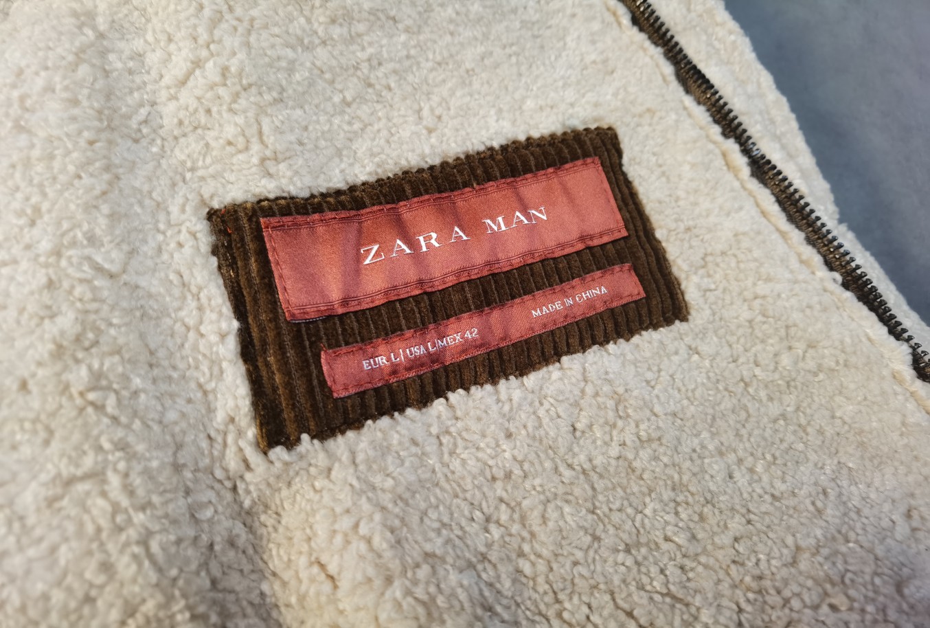 Zara Man Cord Jacket – Bild 6