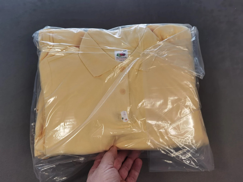 12x Fruit of the Loom Damen Polo Shirt | Größe XS | Gelb | Lady-Fit | Set | 634