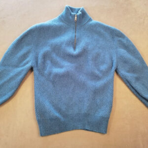 C&A Premium Herren Pullover Cashmere Mix Blau Gr. S | 593