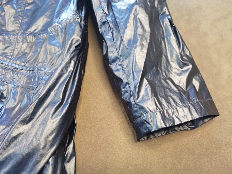 Neu Helena Vera Damen Jacke Mantel Glanzoptik Blau Gr. L/XL| 643