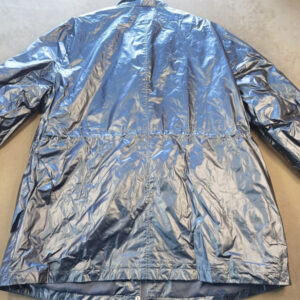 Neu Helena Vera Damen Jacke Mantel Glanzoptik Blau Gr. L/XL| 643