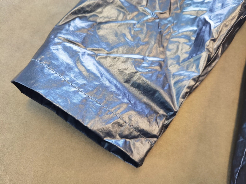 Neu Helena Vera Damen Jacke Mantel Glanzoptik Blau Gr. L/XL| 643