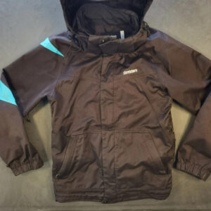 Zimtstern Herren Outdoor Jacke Braun mit Kapuze Gr. L | 948